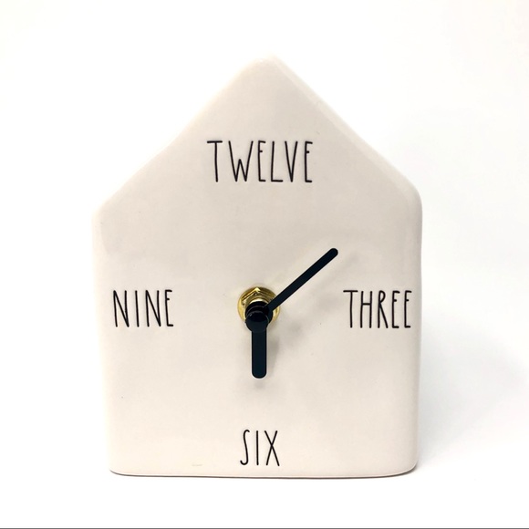 Rae Dunn Other - *NEW* Rae Dunn Birdhouse Clock